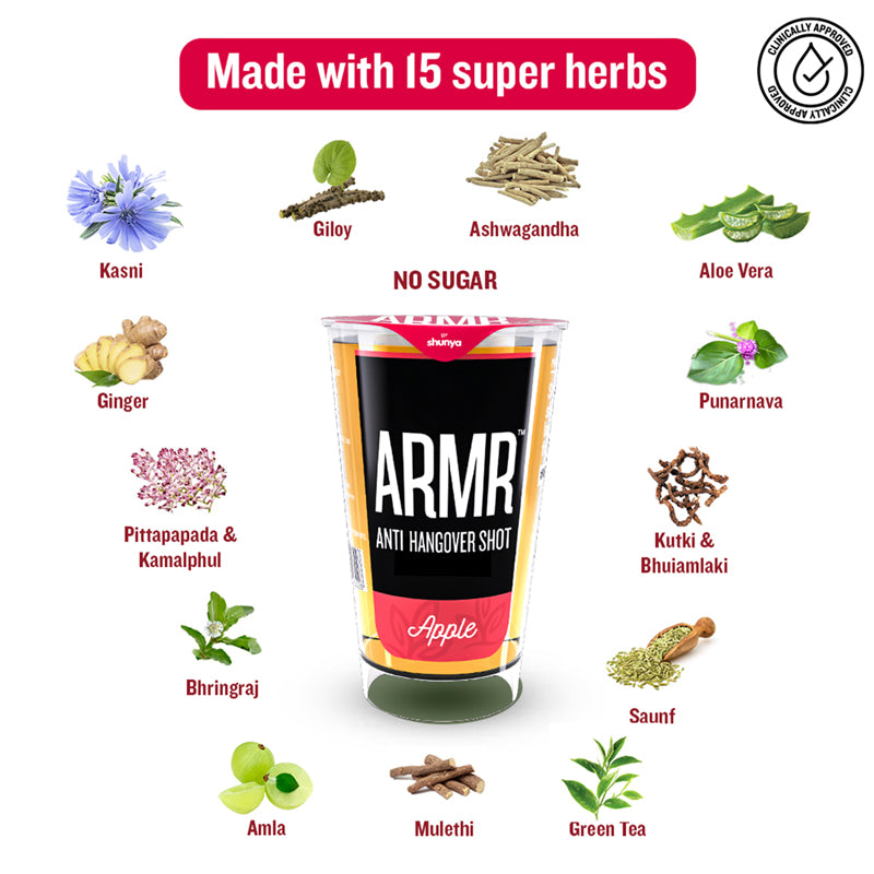 Anti Hangover Shots - Apple