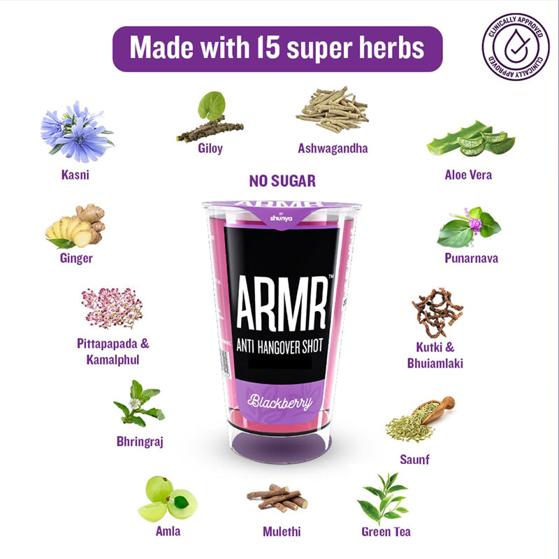 Anti Hangover Shots - Blackberry